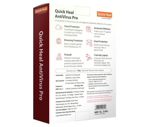 Quick Heal Antivirus Pro - 1 PC, 3 Years ( Email Delivery in 2 hours ) (Quick Heal Authorized Partner) - Image 3