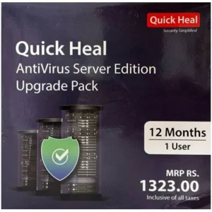 Quick Heal Antivirus Server Edition – 1 User, 1 Year | Subscription | Get It Instantly by Email