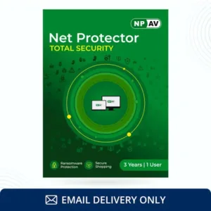 NPAV Net Protector Total Security – 1 User, 3 Years | Subscription | Get It Instantly by Email