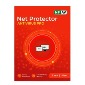Netprotector Antivirus 1 User 1 Year | NPAV | Subscription | Get It Instantly by Email