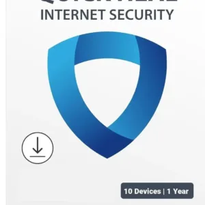 Quick Heal Internet Security – 10 Users, 1 Year | Subscription | Get It Instantly by Email